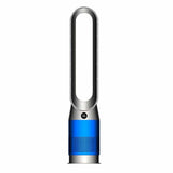 Blau-silberner Turmventilator von vorne
