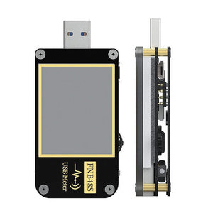 USB Multimeter von oben und von der Seite