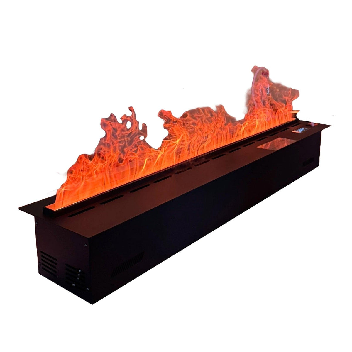 Elektrokamin mit roter 3D Flamme