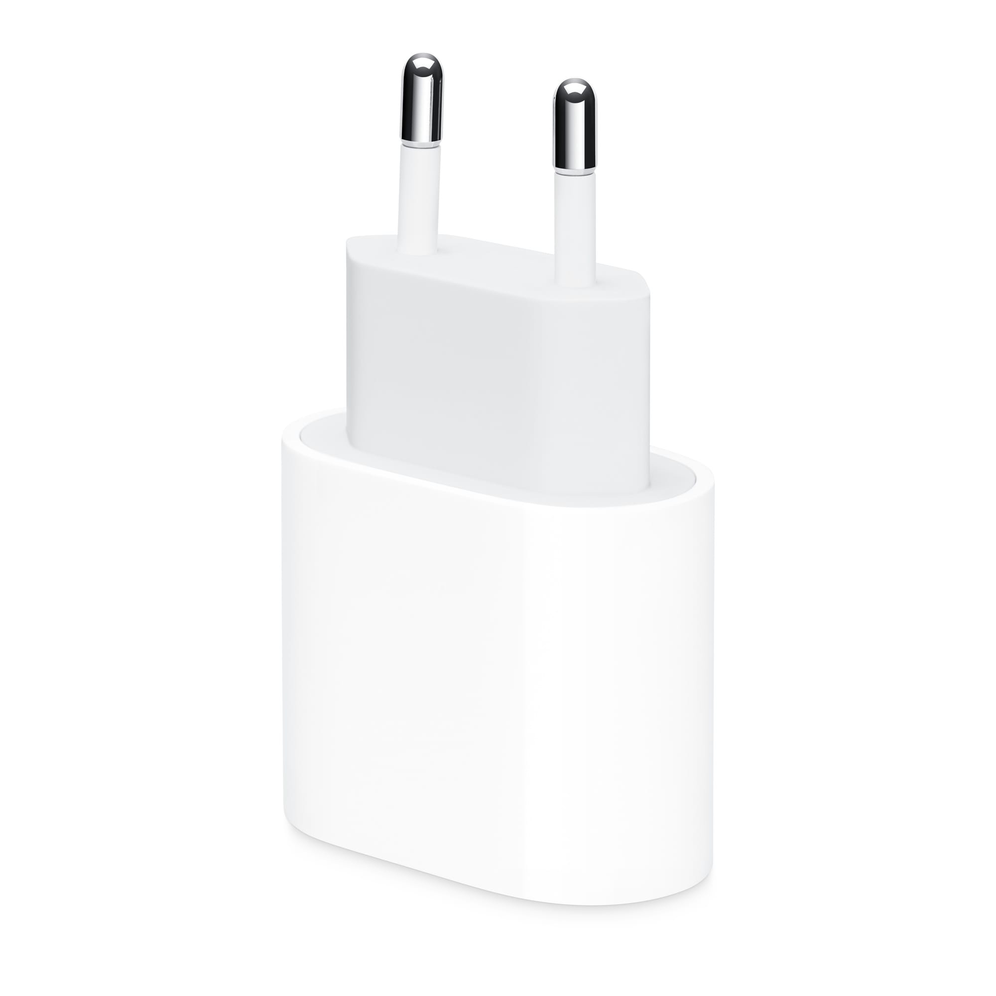 Weisser Adapter mit USB-C Anschluss