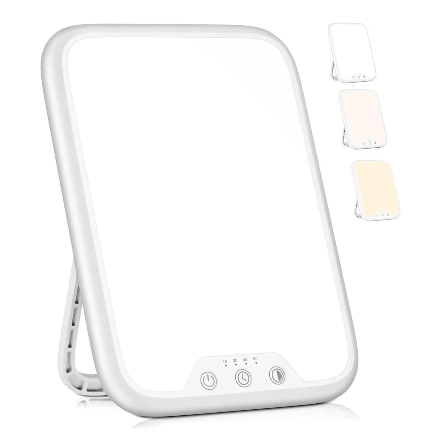 Weisse, aufstellbare Tageslicht Lampe