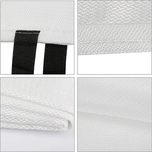 Produktdetails der weissen Löschdecke