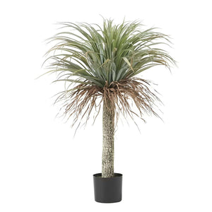 Künstliche Palme mit schwarzem Topf