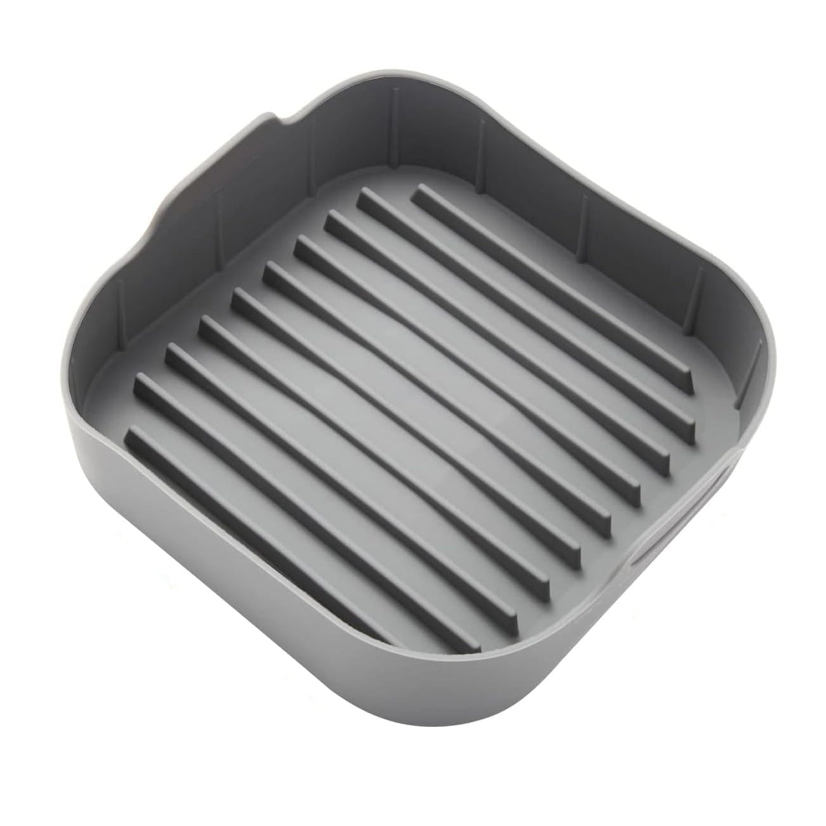Grauer Silikoneinsatz für Airfryer