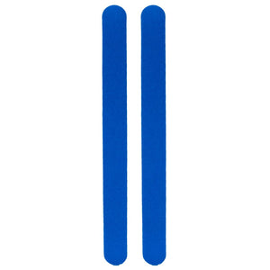 Zwei blaue Nagelfeilen