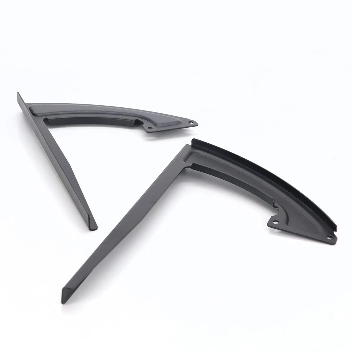 Schwarze Fernseher-Standfüsse