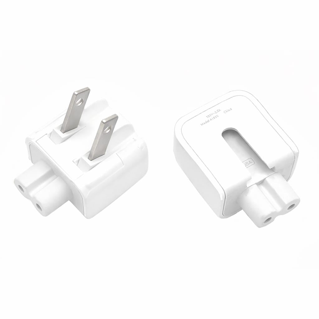 Weisser US zu AC Adapter