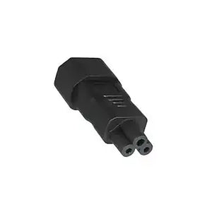 Schwarzer C5 zu C14 Adapter