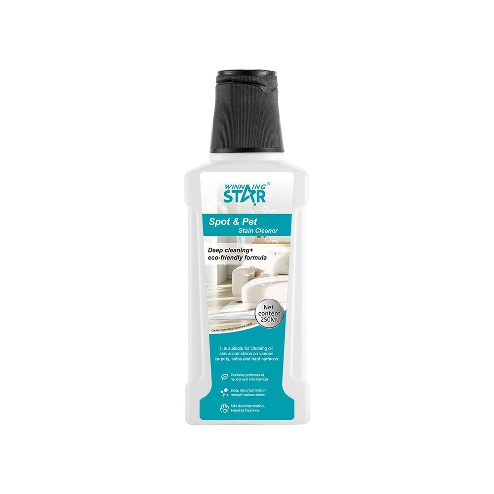 Deep cleaning Reinigungsmittel in weisser Flasche mit schwarzem Deckel