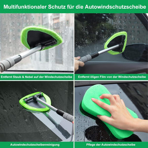 Scheibenwischer in 4 verschiedenen Anwendungsbeispielen