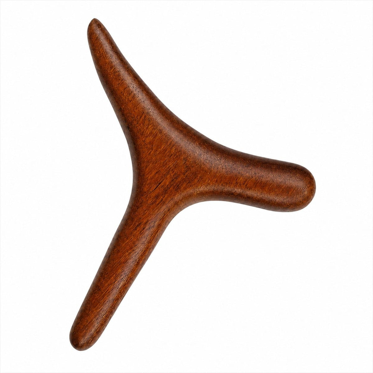 3-Punkt Triggerpunkt Massagegerät aus Holz | Reflexzonen Massage Tool