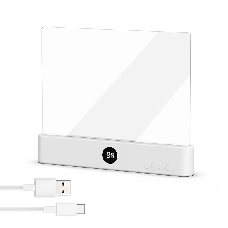 USB Leselampe mit 3 Lichtfarben – Wiederaufladbare LED Leselampe mit Dimmer