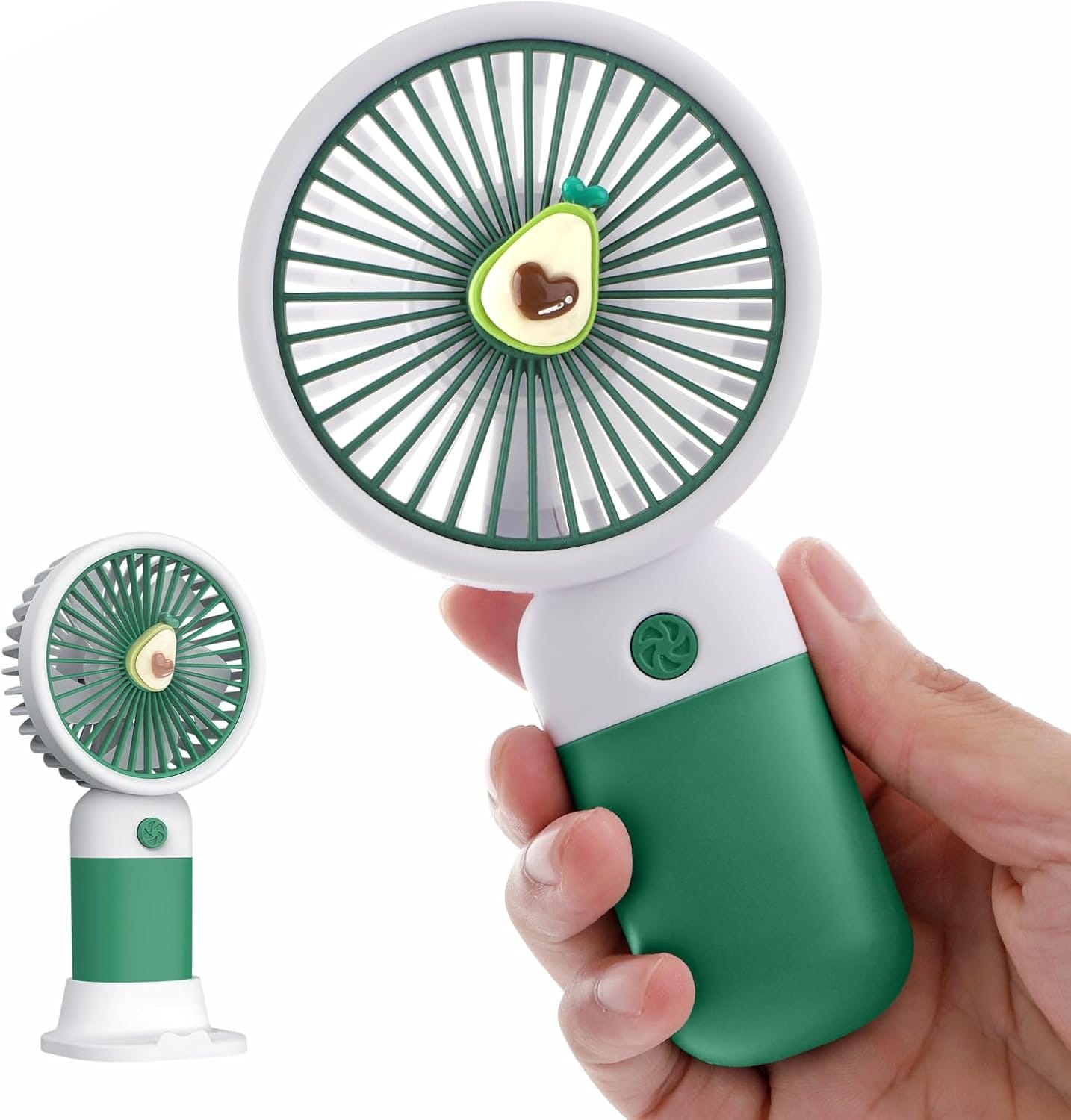 Mini Handventilator akkubetrieben – Avocado Design