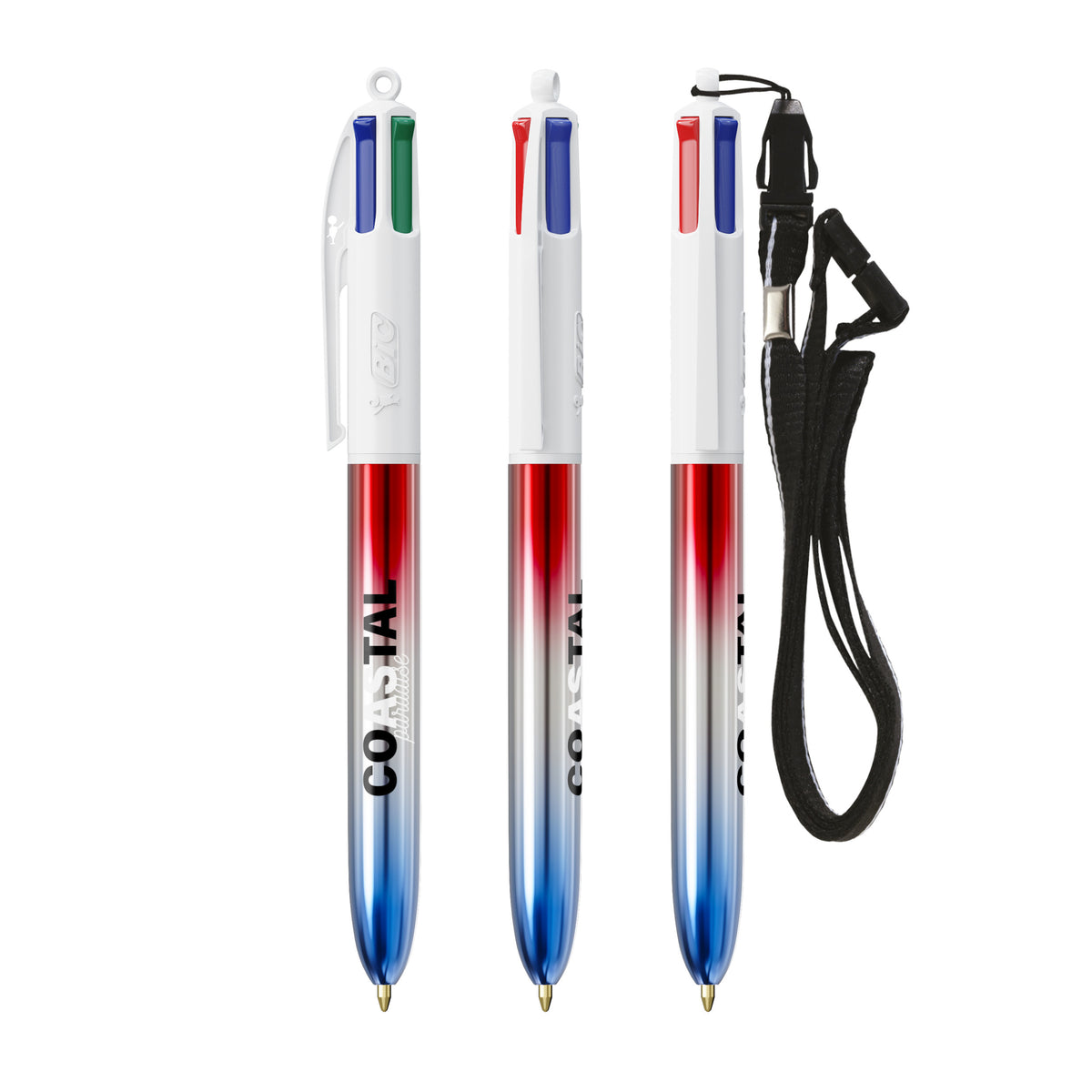 BIC® 4 Couleurs® Collection Drapeaux + tour de cou