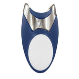 Blauer Finger Flaschenöffner mit silbernem Detail