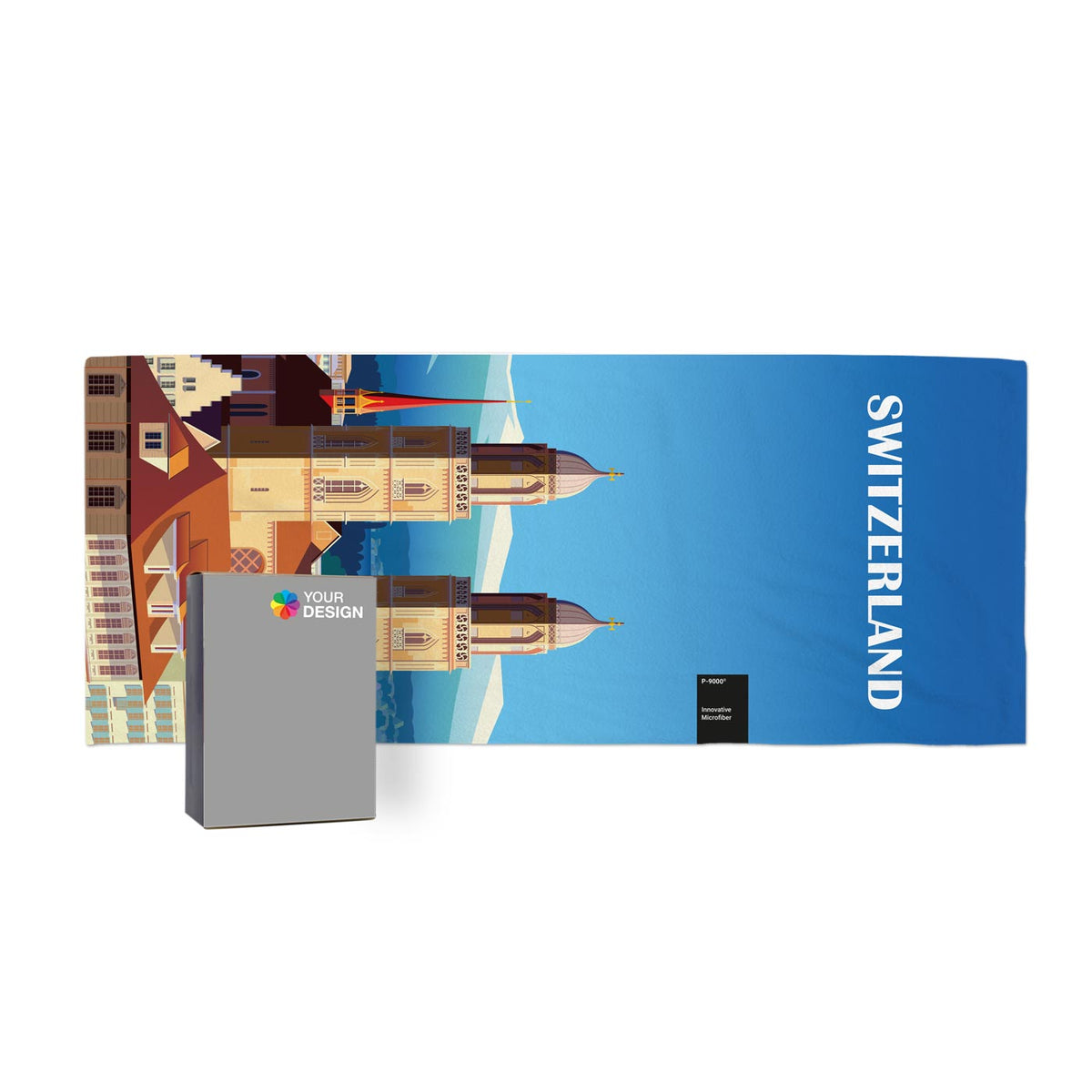 ActiveTowel® Sports 100x40 cm, pack tout compris
