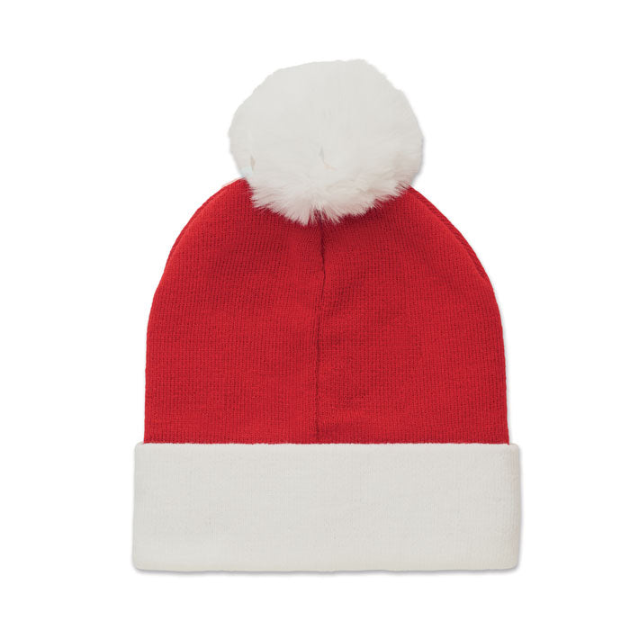 Weihnachtliche Strickmütze