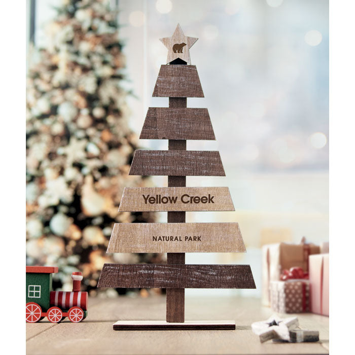 Weihnachtsbaum aus Holz