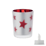 LED Tealight in Glass Holder