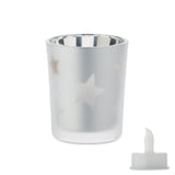 LED Tealight in Glass Holder