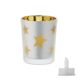 LED Tealight in Glass Holder