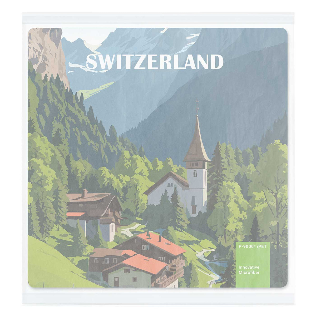 POLYCLEAN Chiffon pour écran en rPET 18x18 cm dans une pochette en papier cristal, package tout inclus