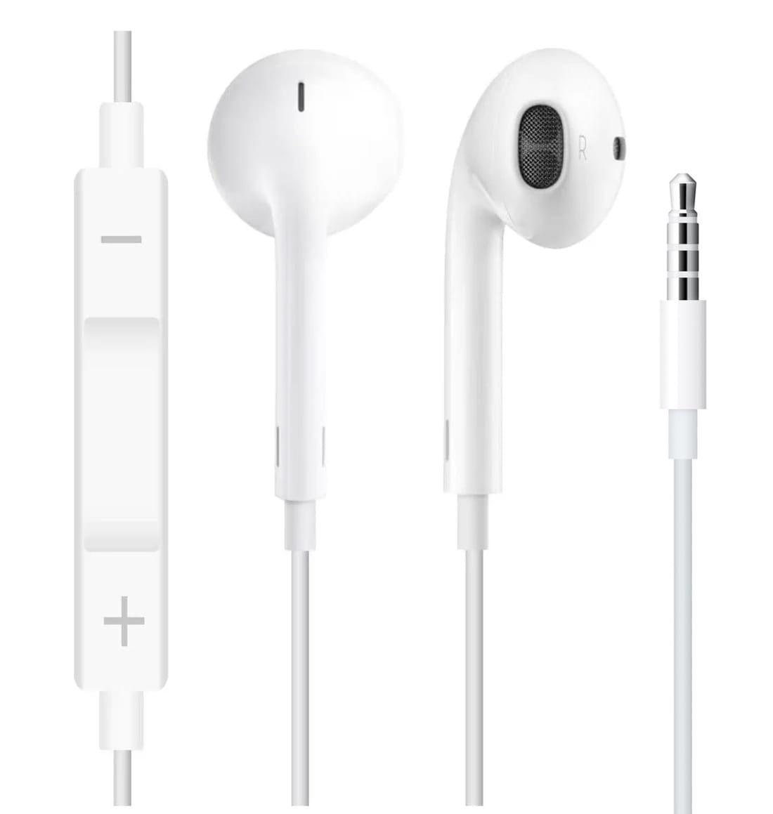Kabelgebundene In-Ear-Kopfhörer 3,5 mm – mit Mikrofon & Fernbedienung