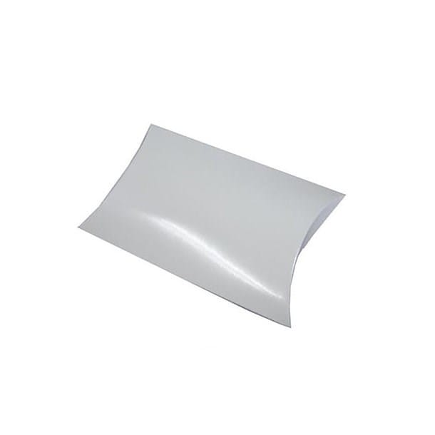Weisse Karton Kissenverpackung