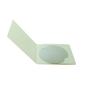 Silberne Wein Drop-Stoppers in der  Papierverpackung