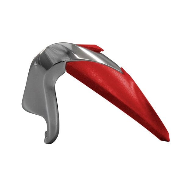 Roter Finger Flaschenöffner mit silbernem Detail