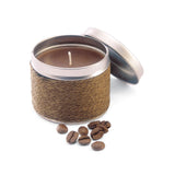 Apple-scented candle
