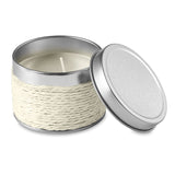 Apple-scented candle