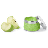 Apple-scented candle
