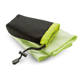 Sports towel in nylon bag