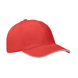 6-panel baseball cap