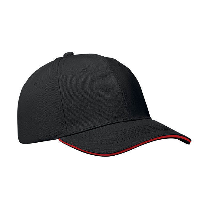 6-panel baseball cap