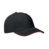 6-panel baseball cap