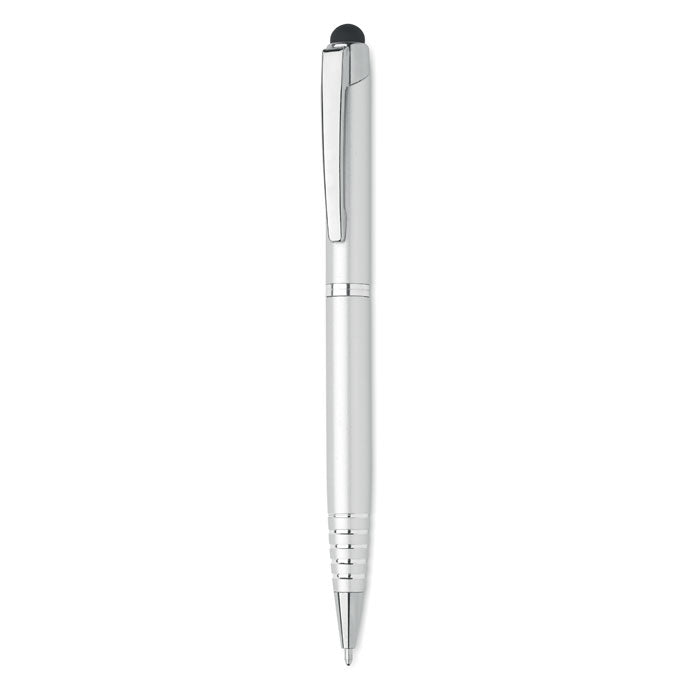 Twist-Action Ballpoint Pen with Stylus