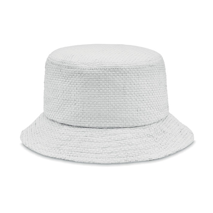 Bucket Hat Paper Straw