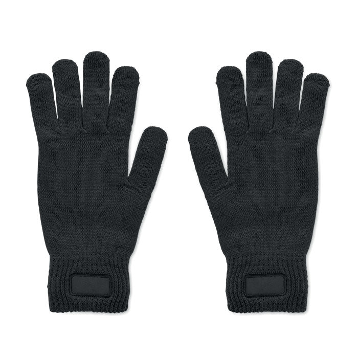 Gants tricotés RPET