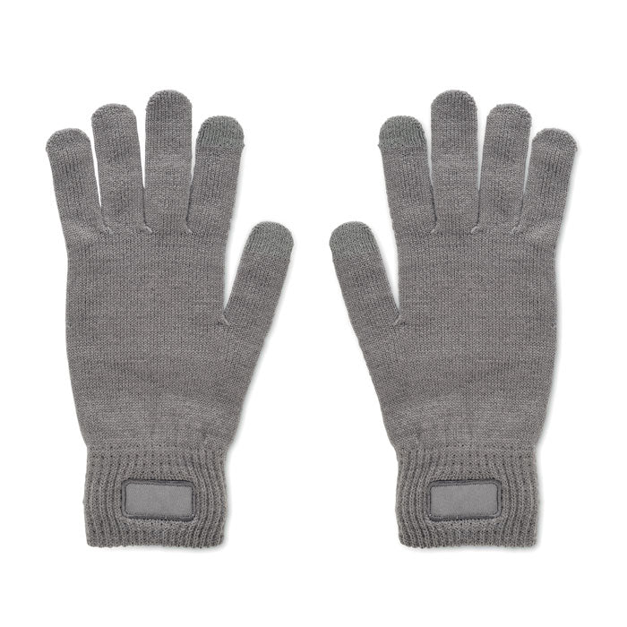 Gants tricotés RPET