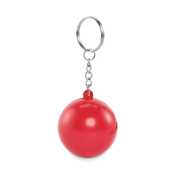 PU ball-shaped keyring