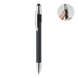 Retractable ballpoint pen with stylus