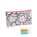 Pencil case with pencils