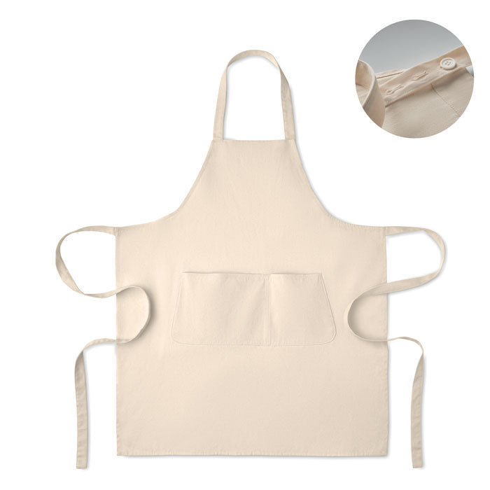 Tablier de cuisine en coton biologique