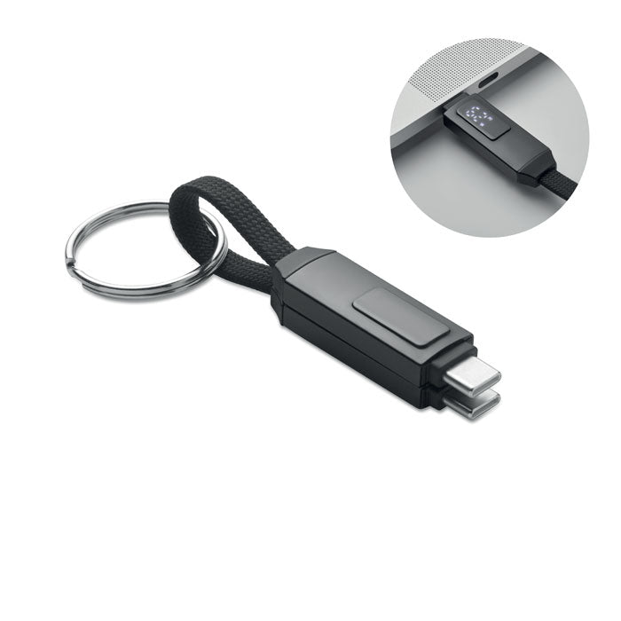 Câble de charge porte-clés 60W