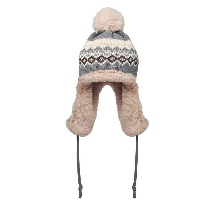 Bonnet d'aviateur tricoté
