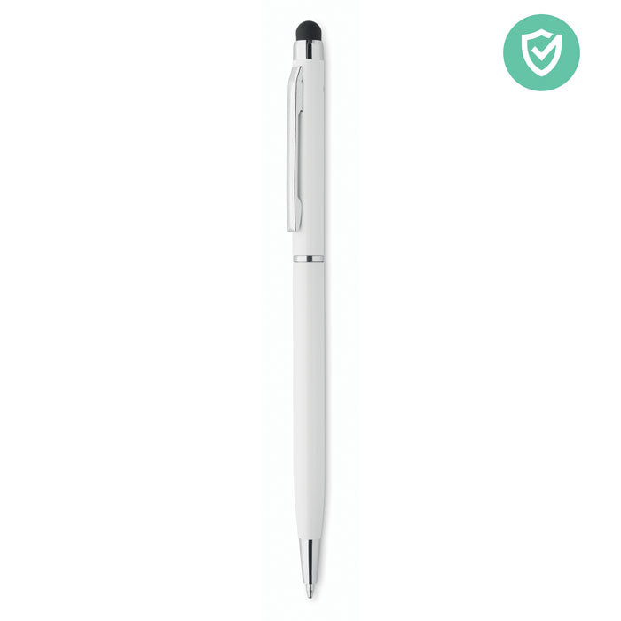 Stylo antibactérien en aluminium