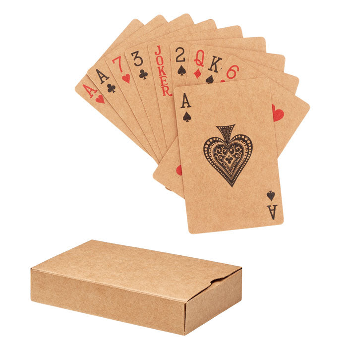 Cartes à jouer recyclées