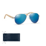 Lunettes de soleil en bambou